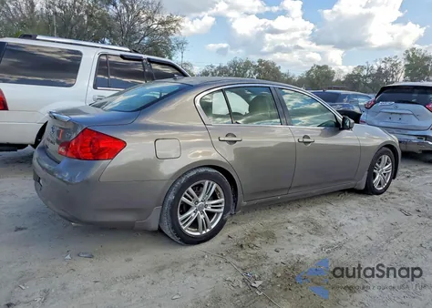 2013 Infiniti G37 Sedan Journey from USA, damaged, VIN JN1CV6AP9DM302577